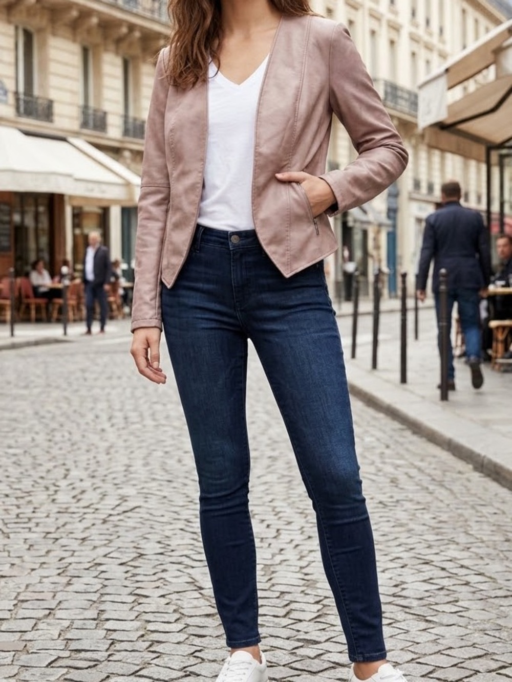Women's Faux Leather Jacket